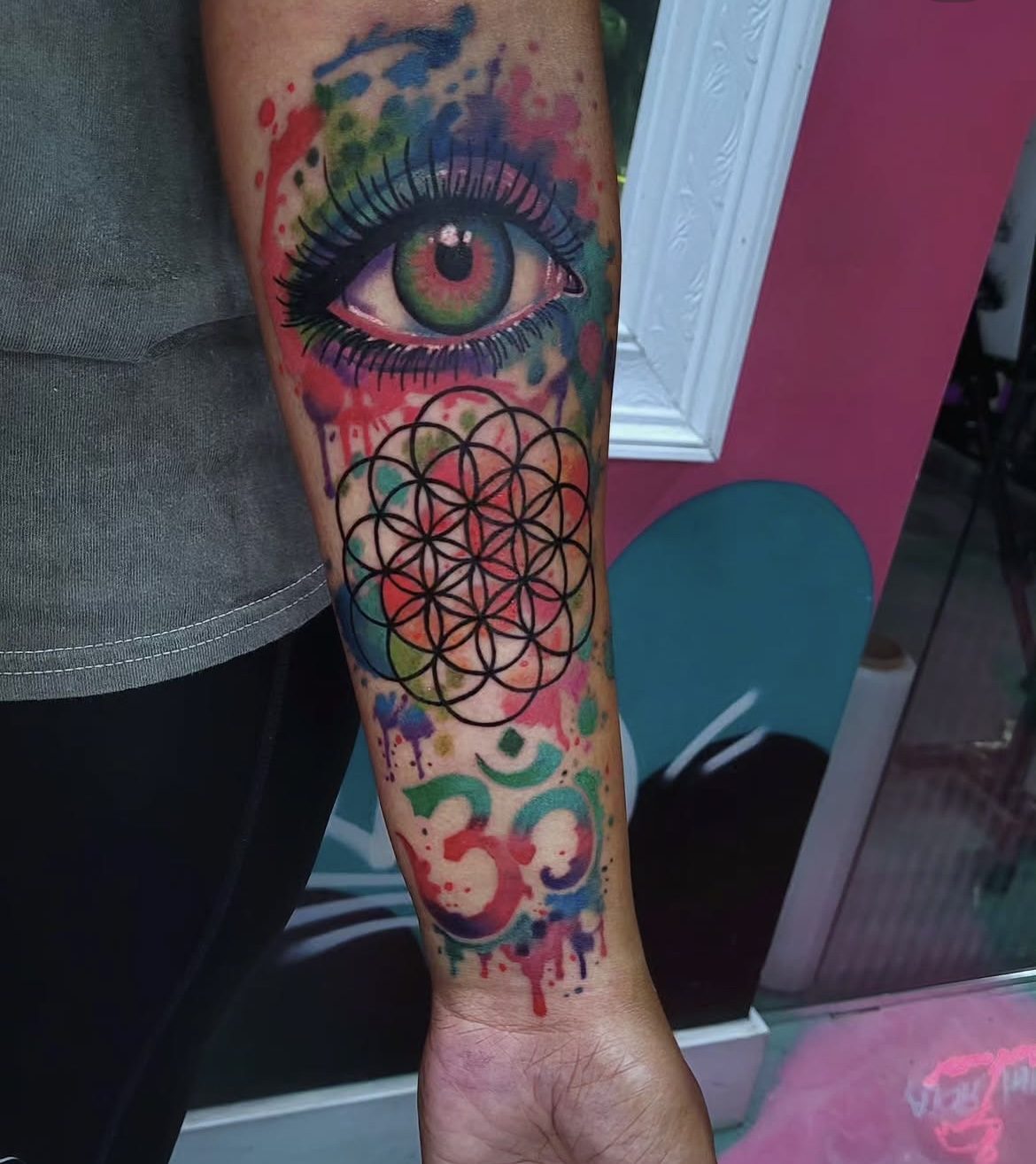 Color realism piece by Chief